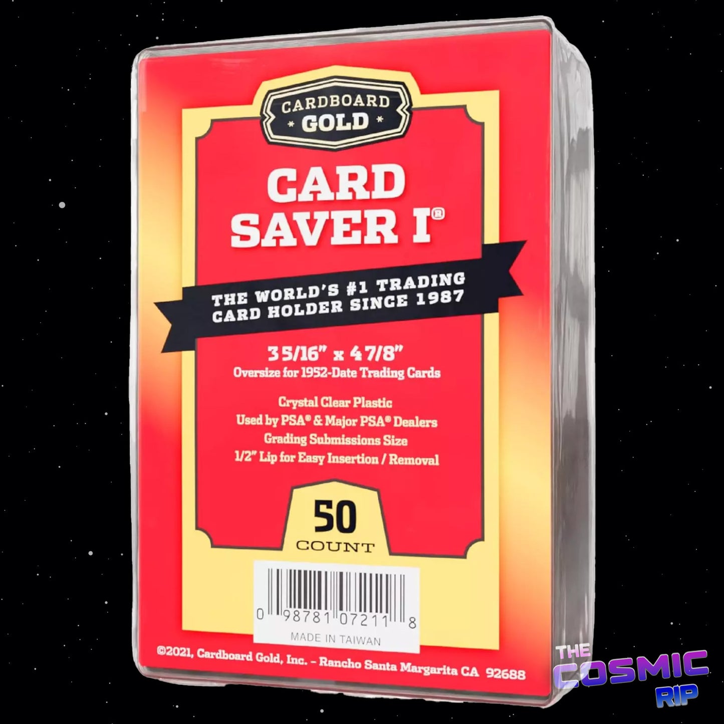 Cardboard Gold Card Saver I Semi-Rigid Trading Card Holders