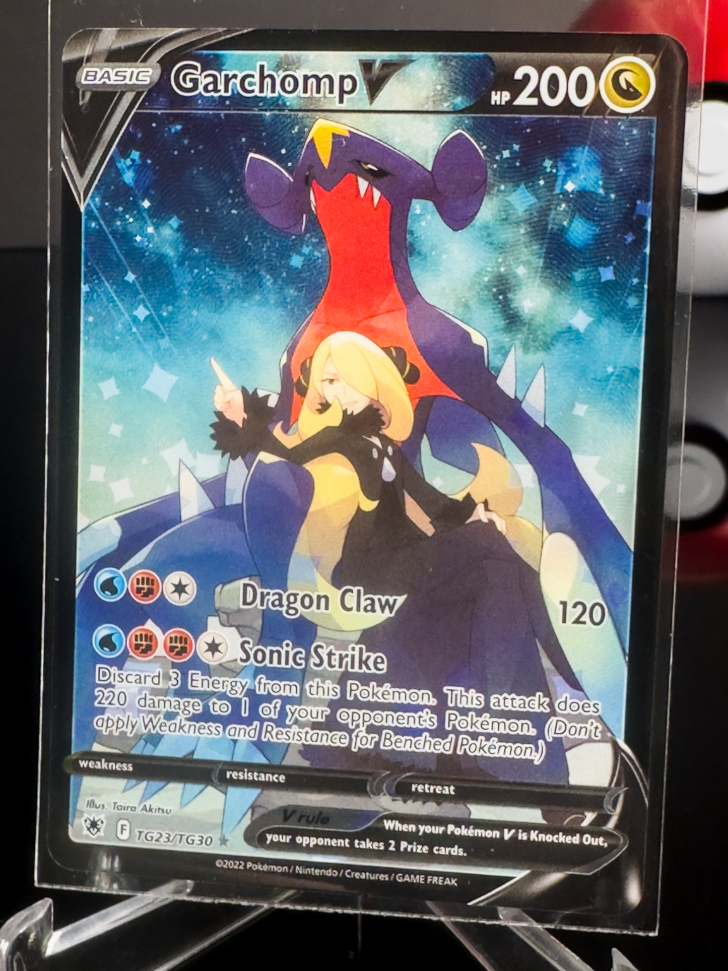 Garchomp V TG23/TG30 Trainer Gallery Astral Radiance