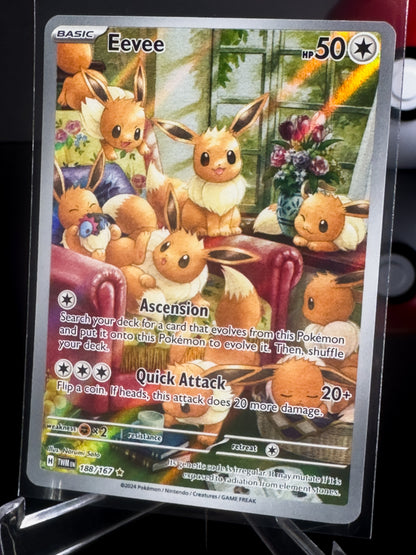 Eevee 188/167 Illustration Rare Twilight Masquerade