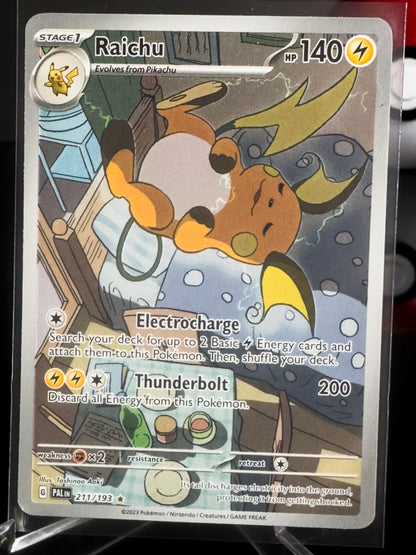 Raichu 211/193 Illustration Rare Paldea Evolved