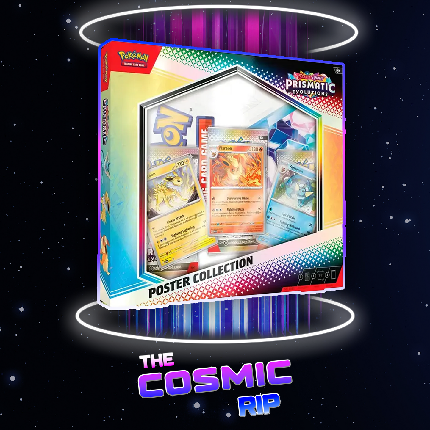 Pokémon Prismatic Evolutions Poster Collection Box