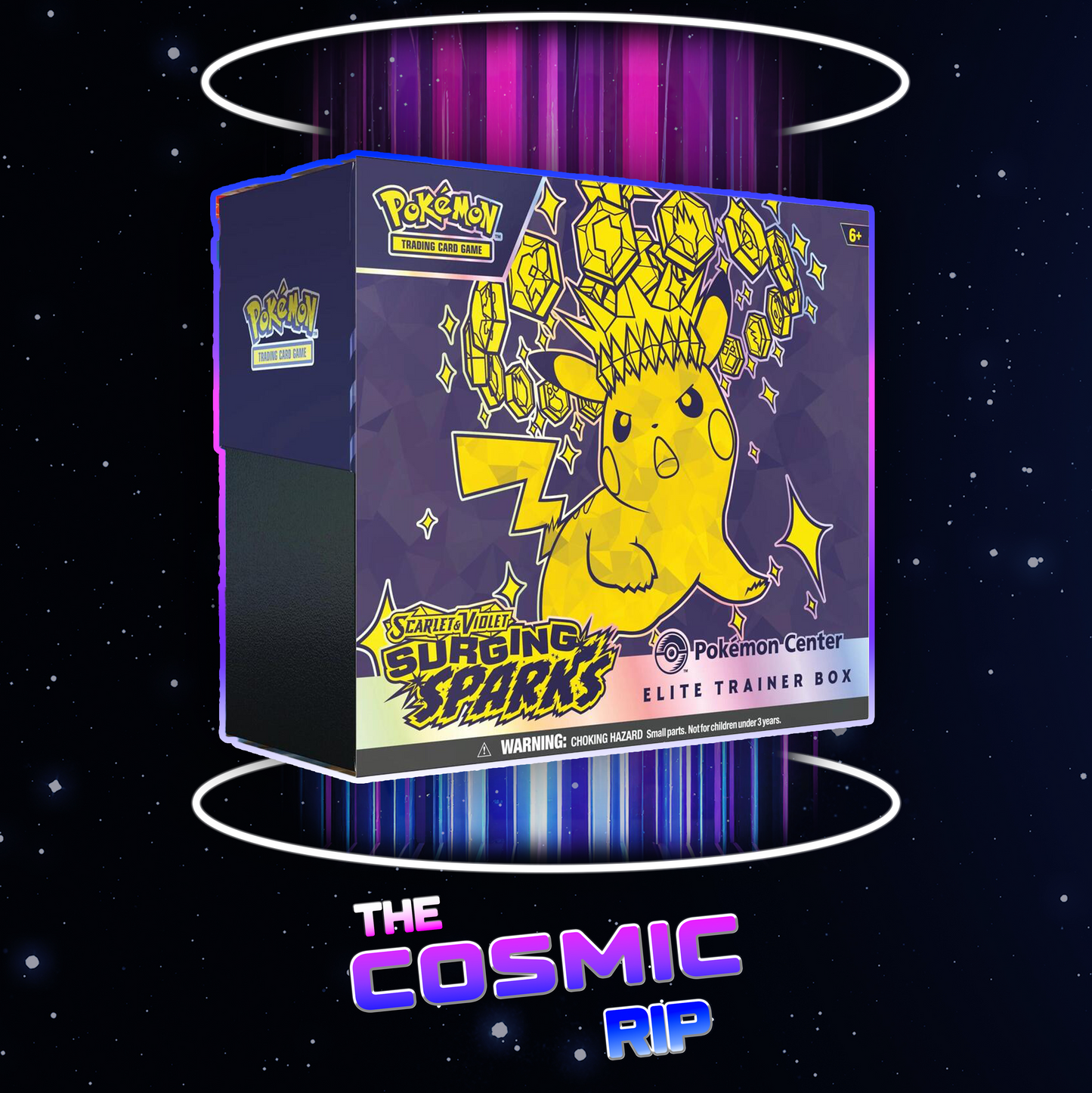 Pokémon Surging Sparks Pokémon Center Elite Trainer Box